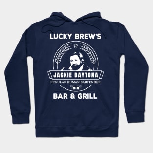 Regular Human Bartender transparans Hoodie